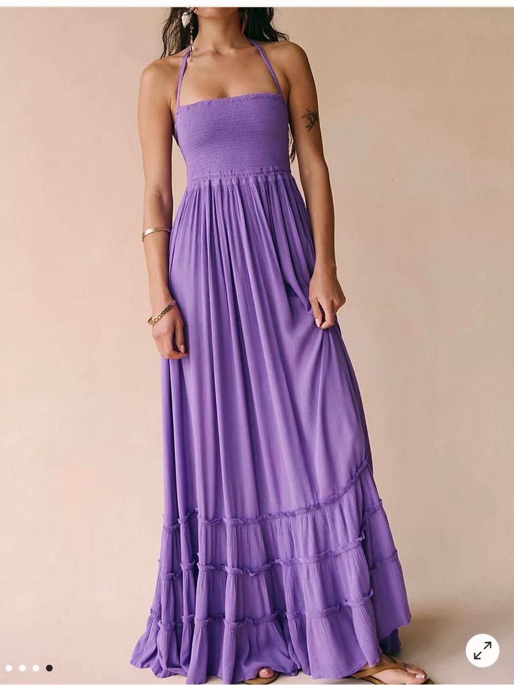 Free People Periwinkle Extratropical Maxi Dress - Picture 6 of 7